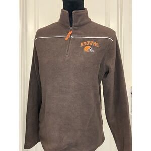 Vintage 2000s licensed NFL Team Apparel 'For Her' Browns fleece - Size M